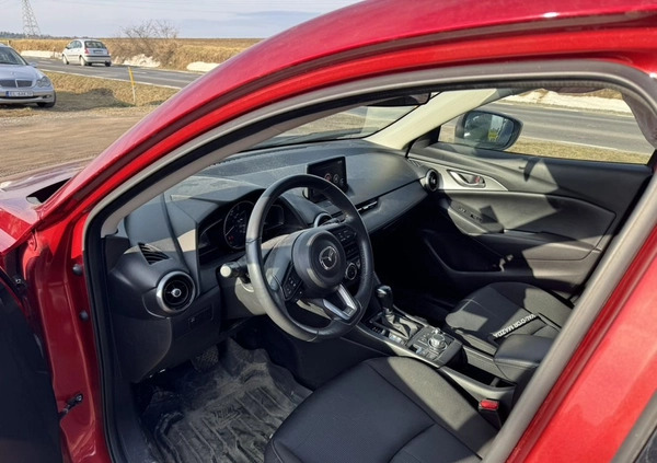 Mazda CX-3 cena 56999 przebieg: 41149, rok produkcji 2019 z Rzeszów małe 497